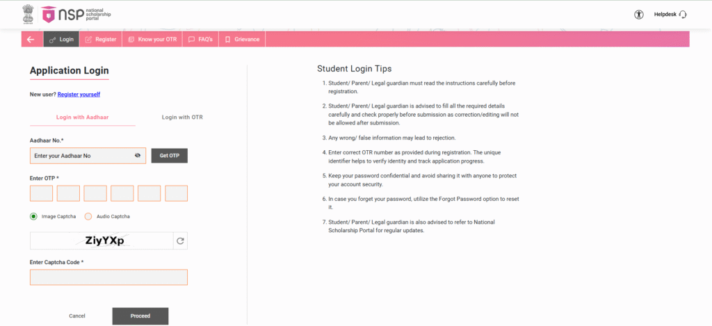 Application Process National Scholarship For Post Graduate Studies 2025