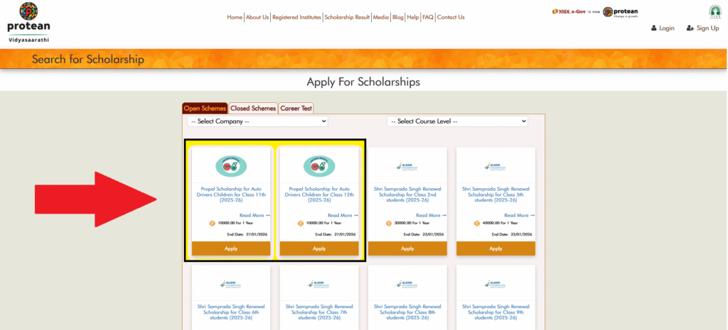 How to Apply Propel Scholarship for Auto Drivers Children?