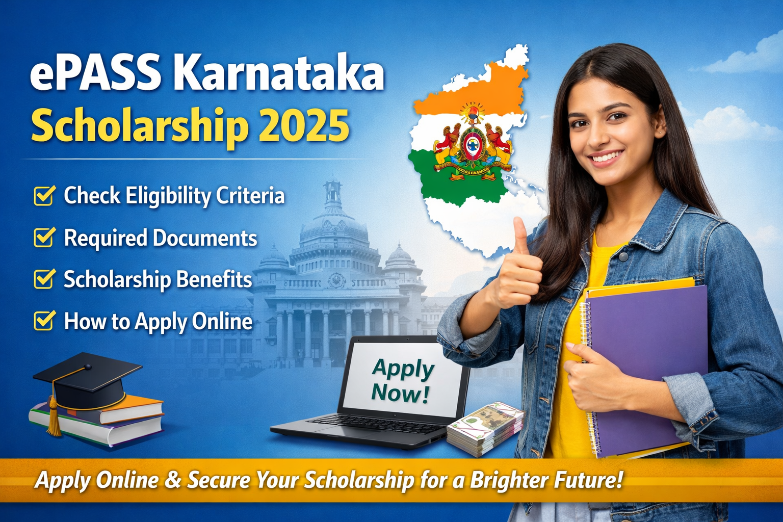 ePASS Karnataka 2025 How to Apply, Check Eligibility and Application Process