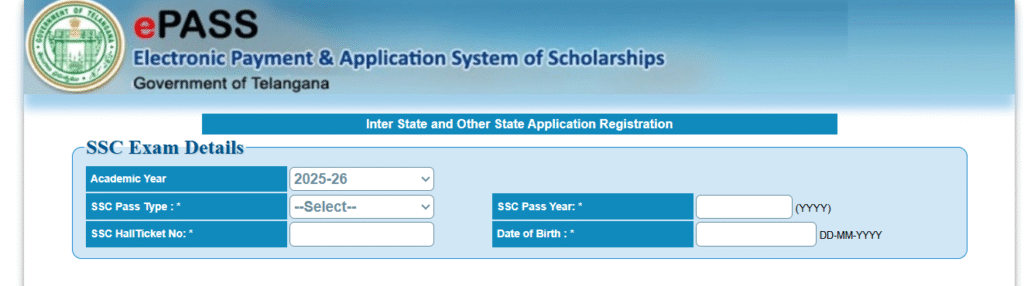 Application Process Telangana Post-Matric Scholarship 2025