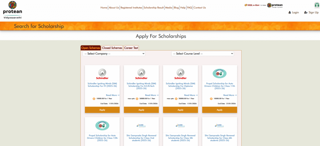 Application Process Schindler Igniting Minds (SIM) Scholarship 2025