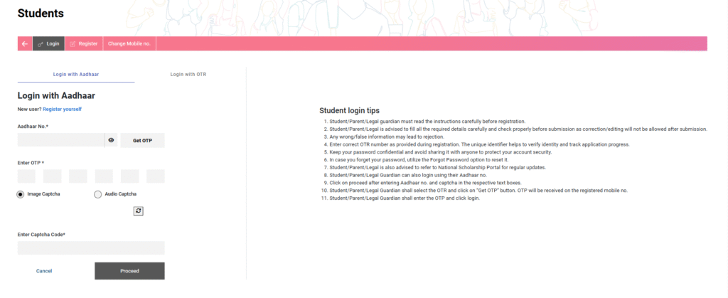 Application Process for Manipur Scholarship 2025