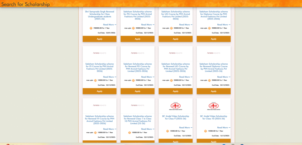 How to Apply For Saksham Scholarship Scheme PVH Arvind Fashions